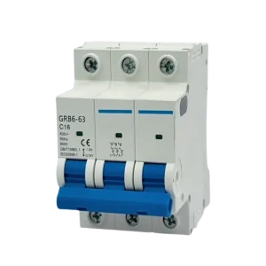 GRB6-63 Miniature Circuit Breaker (MCB) 1A-63A Low Voltage Circuit Protection Device