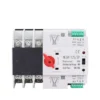 Single Phase Din Rail PC ATS 230V Dual Power Automatic Transfer Switches Uninterrupted 2P 63A 100A 125A Model NLQ4 20kA