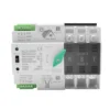 NLQ5-125 3P 1 Rail Dual Power Three Phase PC Automatic Transfer Switch 3P 100A AC220V Photovoltaic ATS Copper Material CCC/CE Certified 20kA