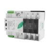 NLQ5-125 3P 3 Rail Dual Power Three Phase PC Automatic Transfer Switch 3P 100A AC220V Photovoltaic ATS Copper Material CCC/CE Certified 20kA