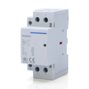 2P 63A (1) BCH8 2P 63A Modular AC Contactor for Household & Industrial Applications
