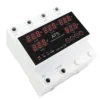 3相6显 3 63A 3-Way Automatic Transfer Switch (ATS) Power Transfer Switch with Over Voltage, Under Voltage and Over Current Protection