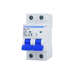 BD1-63S 2 BD1-63S Miniature Circuit Breaker (MCB) Type C 1A–63A Overload and Short Circuit Protection