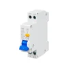 DPN Slim RCBO 1P+N Residual Current Circuit Breaker 18mm Module with Overload, Short Circuit and Earth Leakage Protection