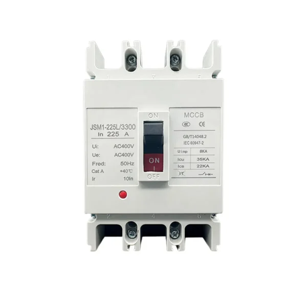 M1-250 MCCB Molded Case Circuit Breaker 3P/4P 200A-250A Low Voltage Industrial Circuit Breaker