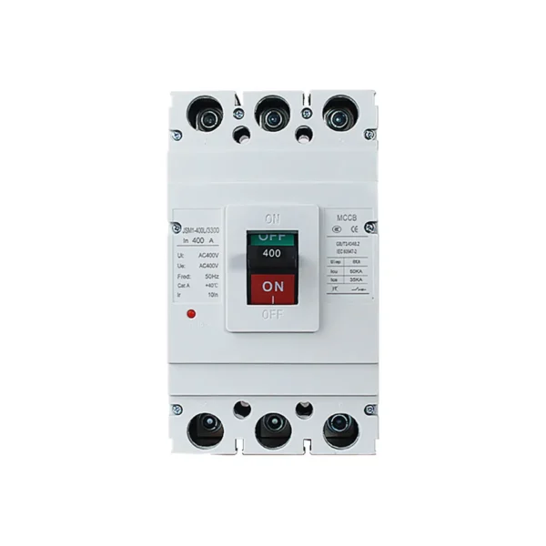 MCCB 400A 1 M1-400 MCCB Molded Case Circuit Breaker 3P/4P 350A-400A Overload and Short Circuit Protection