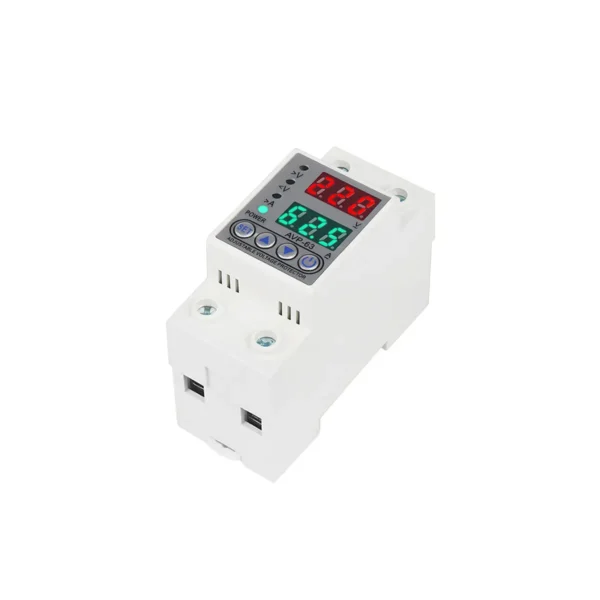 63A Automatic Recovery Over and Under Voltage Protector 230V Voltage Protection Device