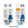 230V 1P+N RCBO Residual Current Circuit Breaker with Short Circuit and Earth Leakage Protection