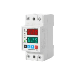 63A 230V Automatic Recovery Over Voltage and Under Voltage Protector Low Voltage Protection Device